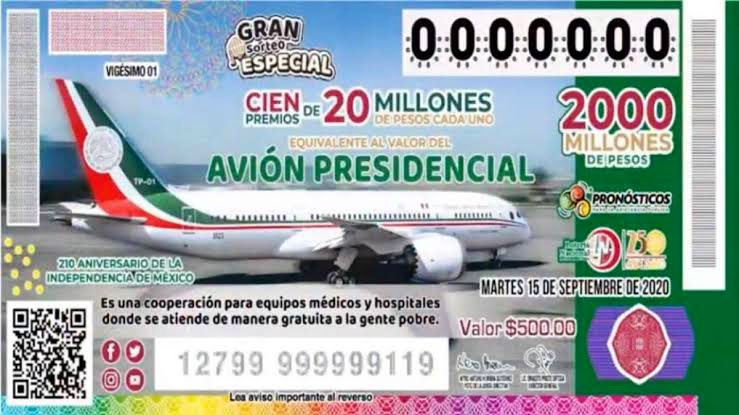 redsoftmex's tweet photo. Usando la cabeza!!
Rifa de @lopezobrador_:
Precio: $500
Premio: $20 millones
Cachitos: 6 millones

Sorteo común de la Lotería:
Precio: $30
Premio: $21 millones
Cachitos: 60 mil

Por lógica no deberías de comprar un boleto ya que la probabilidad de ganarlo es muy baja. https://t.co/aBnzwY85jV