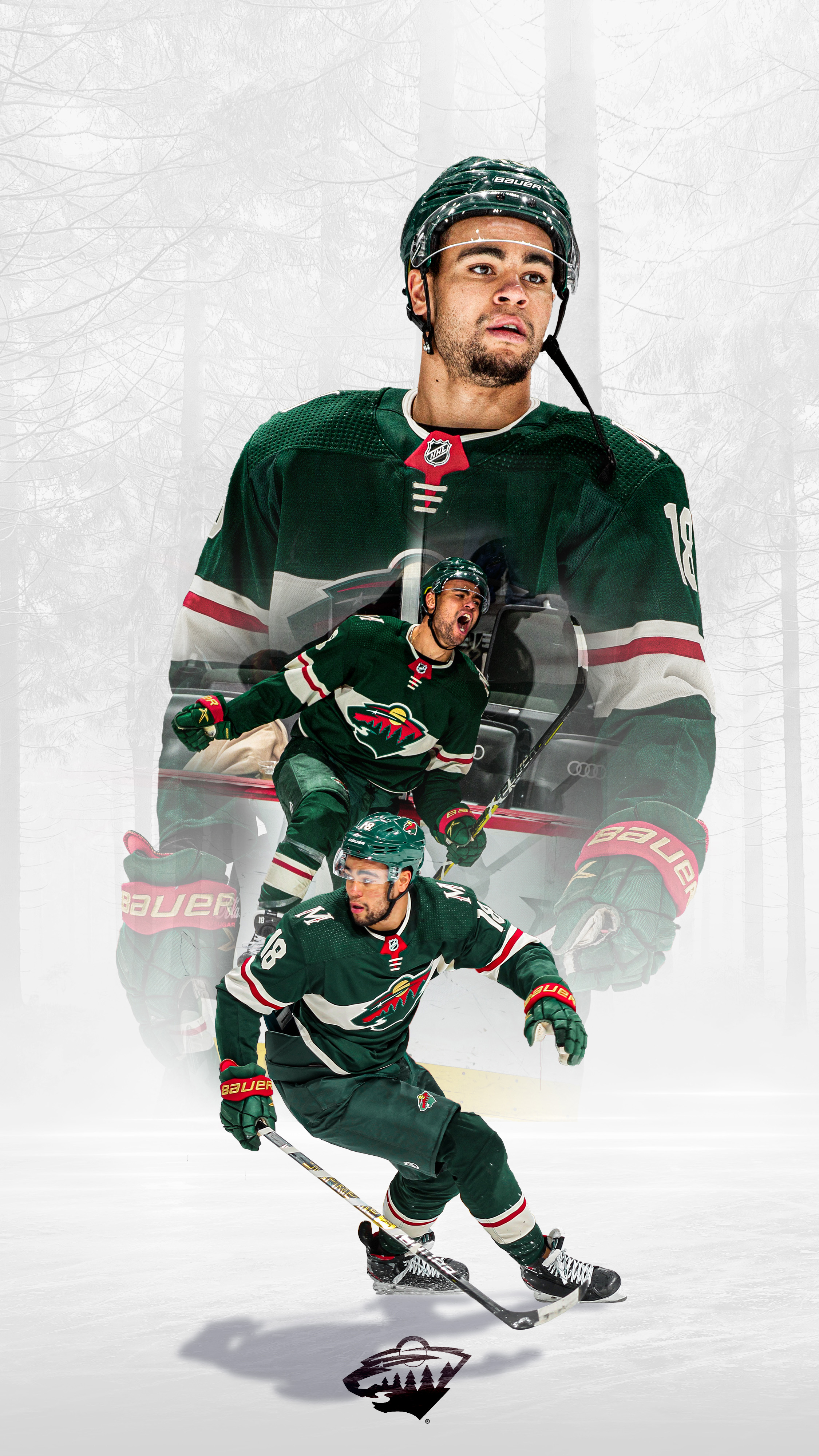 Minnesota Wild on X: freshen up your background ✨ #mnwild x  #WallpaperWednesday  / X