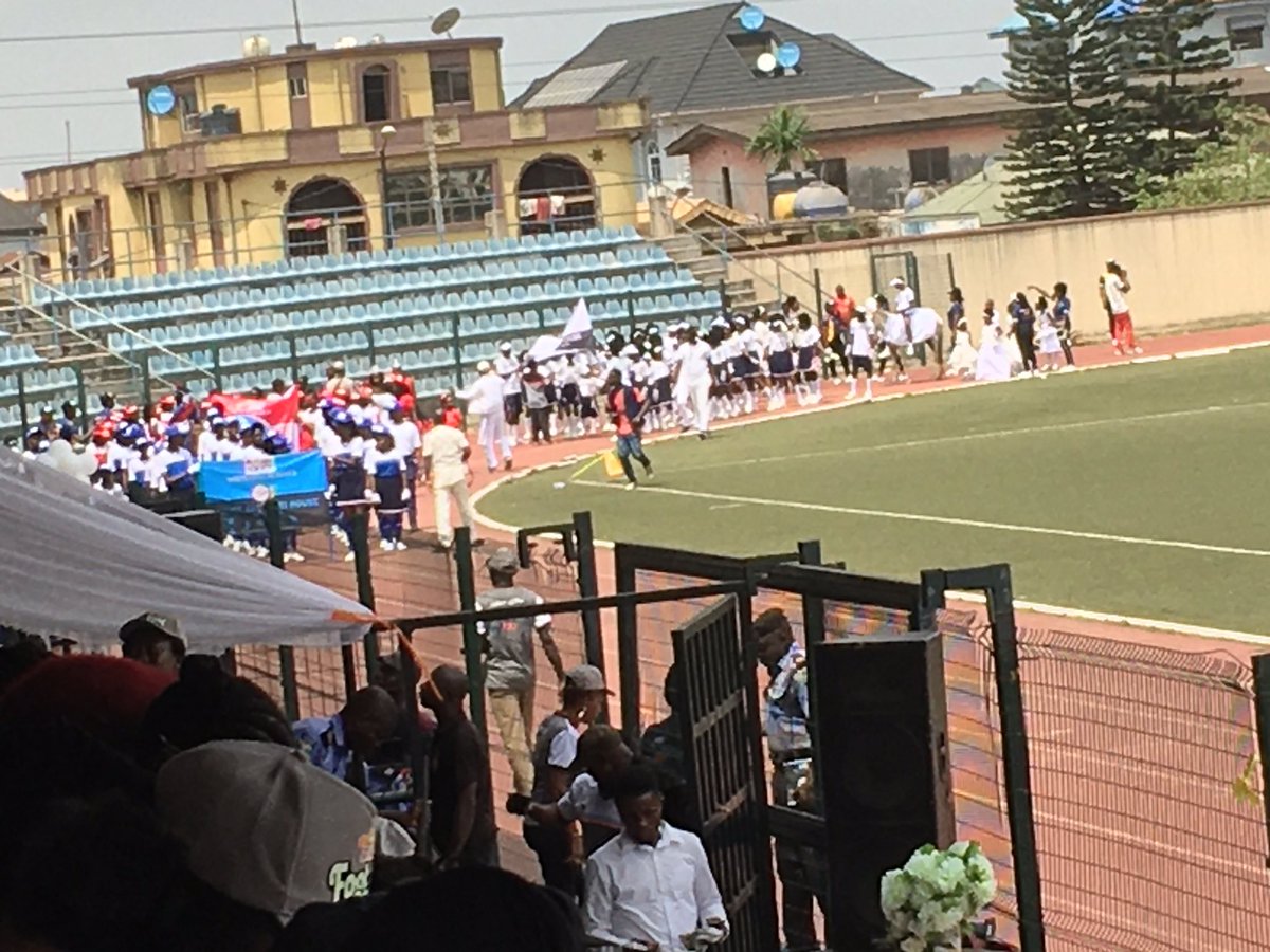 walexy001's tweet photo. Parents and guests catching fun @HallUniversal #FootPrint2020 #AgegeStadium #Lagos https://t.co/fmeCyK7sfB