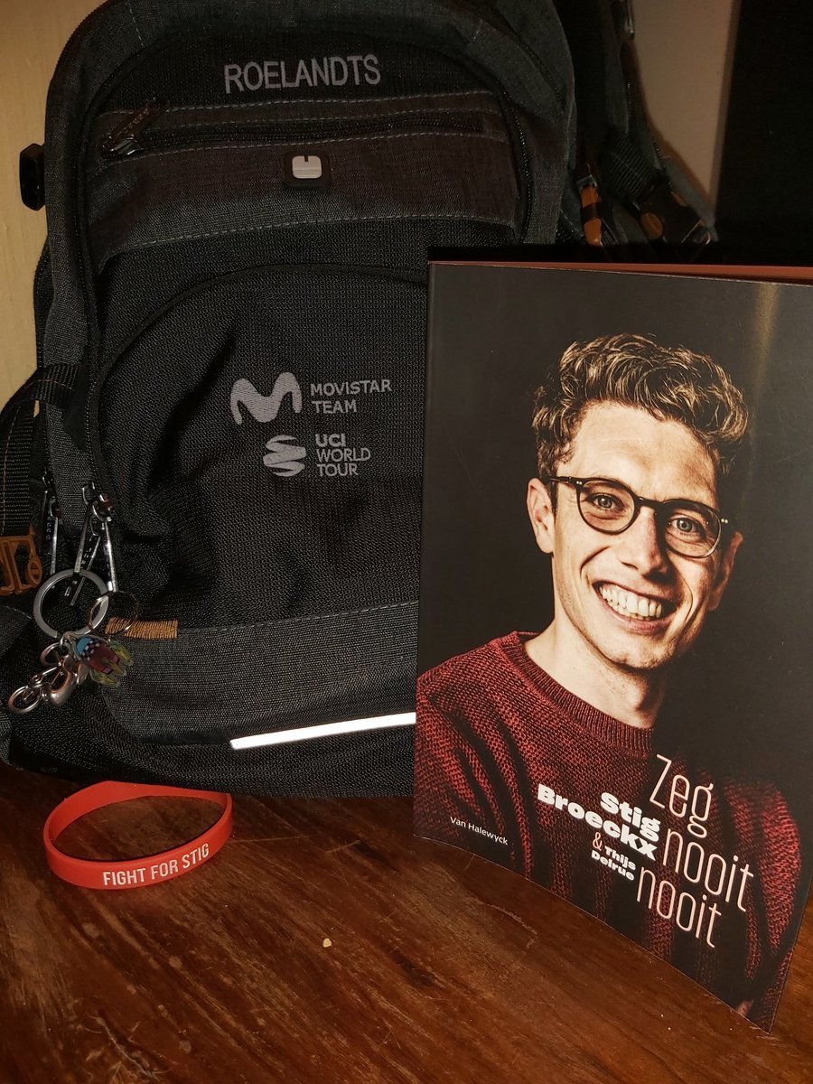 Reading @stigbroeckx book and watched his film last week. Some perseverance and resilience this guy has!