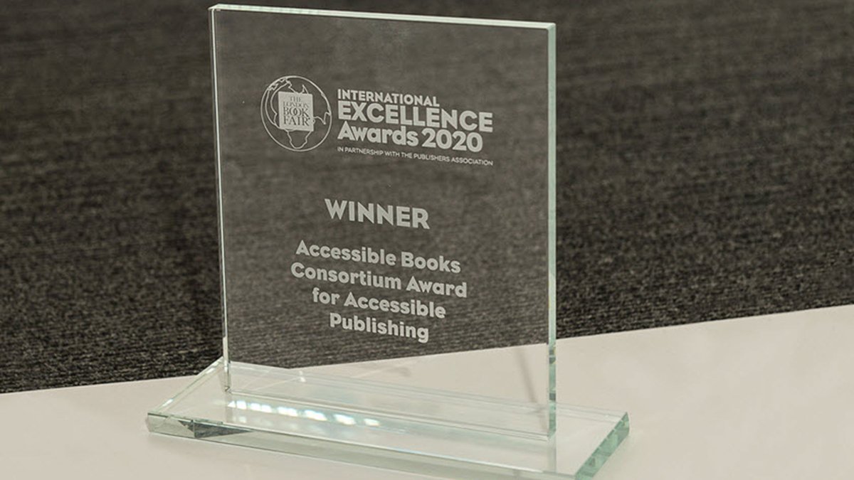 And the Accessible Books Consortium 2020 Excellence Awards🏆 go to:

🔸Macmillan Learning (publisher)
🔸Fondazione LIA (initiative)

The awards recognize publishers + initiatives that improve access to books for people who are blind or visually impaired: ow.ly/ZKpP50yIV4y.