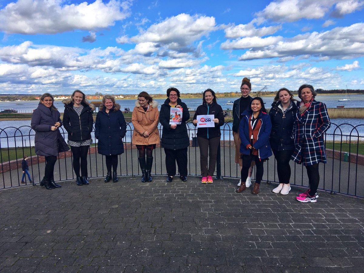 A beautiful day and destination for a ‘lunchtime mile’ as part of our workplace activities for #SportRelief2020 #GetMaldonMoving #LoveWhereYouWork #PromPark #Maldon #Essex  <a href="/MaldonDC/">Maldon District Council - #MaldonDistrict</a>
