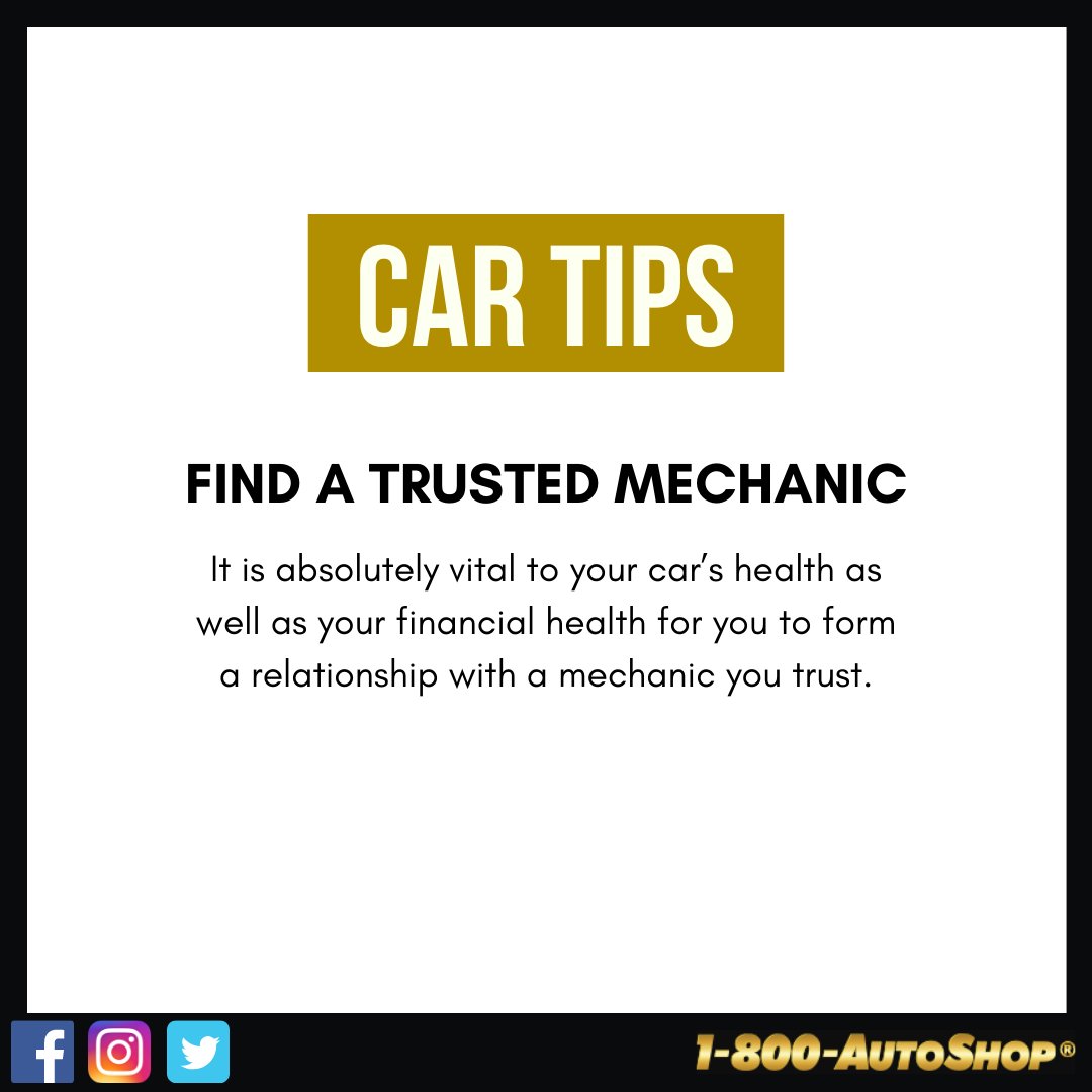 Working with the same mechanic throughout your car’s life lets him or her get to know your car, its full history, and its individual quirks. This can make troubleshooting easier and help your mechanic quickly hone in on just the right solution.
#Carrepair #Automotive #Cars