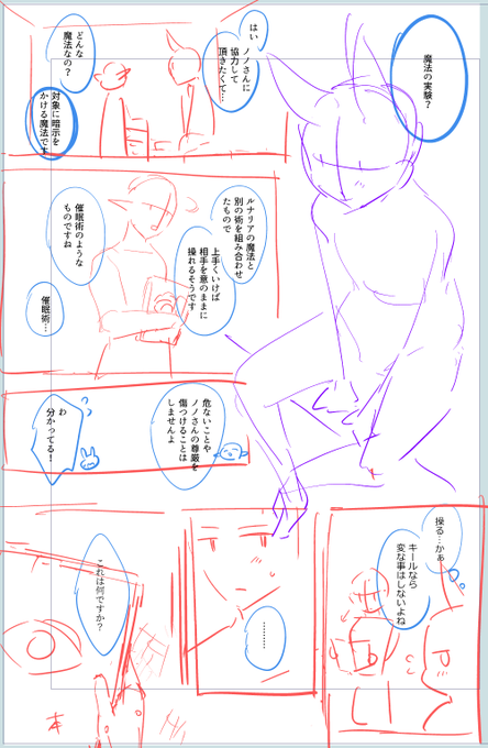 とても汚いネームです(ウォロハウ本導入) 