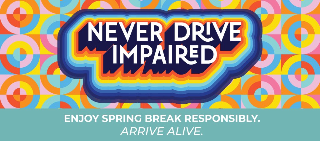 FloridaChiefs's tweet photo. Drugs and alcohol can cause drowsiness, an inability to react in simple situations, and a false sense of
alertness and self-confidence. Impress your friends by using a ride-share service. #SpringBreakFL https://t.co/pjJsfd62yZ