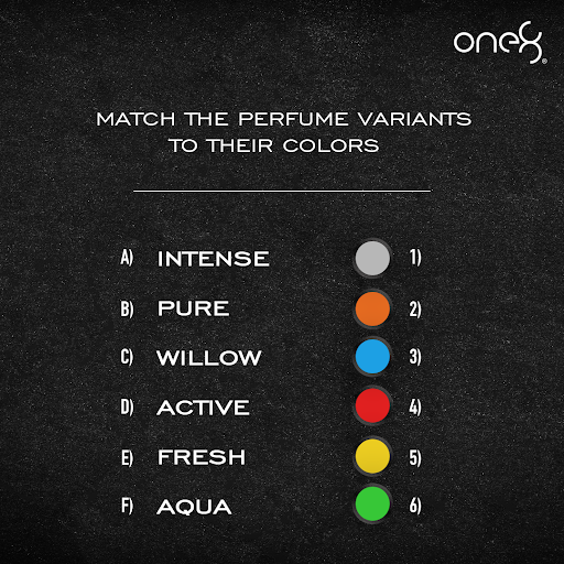 ScentialsWorld's tweet photo. How well do you know one8 Fragrances? Match the variants with their colors.
#one8Fragrances #ScentialsWorld
@imVkohli https://t.co/9tK0tazuVV