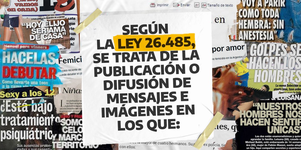 MinGenerosAR's tweet photo. Hoy es el Día Nacional de la Lucha contra la Violencia de Género en los Medios de Comunicación. Por eso, aprovechamos y retomamos el concepto de violencia mediática contra las mujeres y las diversidades para desarmarlo y pensar juntxs. 👇 https://t.co/TVmycaWtVi