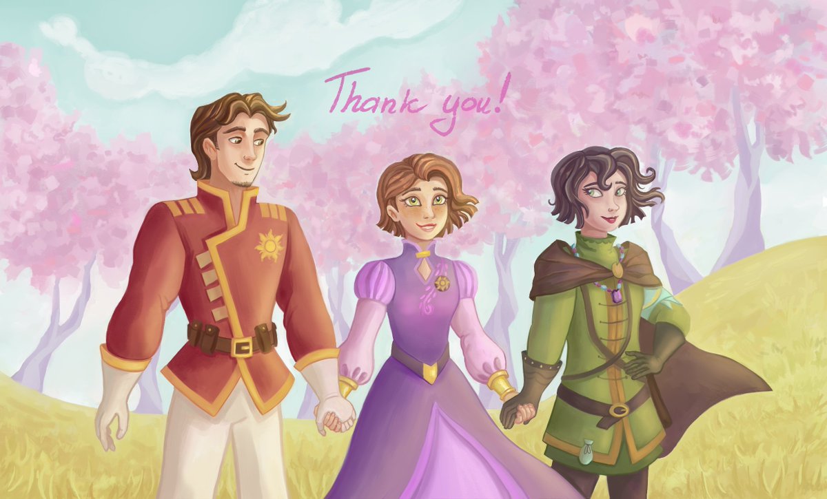 bartolomaei's tweet photo. I just want to say this show means a lot to me. Such a great story, such a great characters! Thank you so much @BigPants and the whole team!

#tangled #tangledtheseries #RapunzelsTangledAdventure #Rapunzel #Cassandra #EugeneFitzherbert #tts https://t.co/kwUyL71mVz