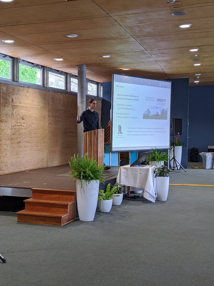 CornwallFT's tweet photo. From the University of Birmingham we have Dr Leandro Junges talking about the use of mathematics to improve diagnosis, prognosis and treatment in epilepsy #researchshowcase #cftresearch @CPFTResearch https://t.co/bJDtzdj9QU