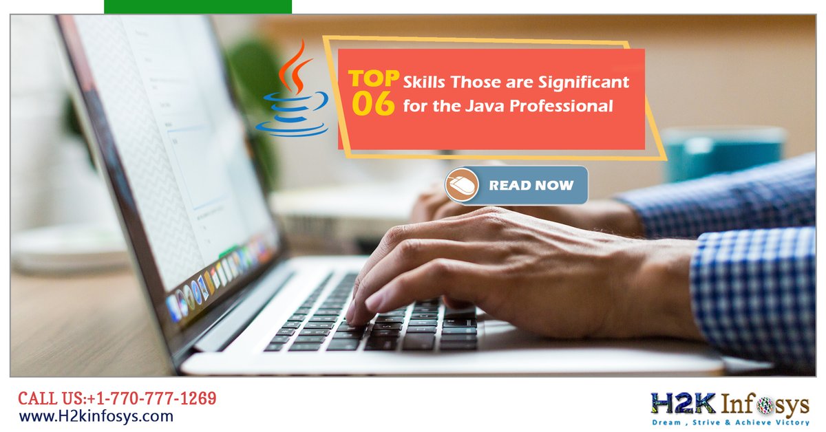 h2kinfosys's tweet image. Top 6 skills those are significant for the #Javaprofessional | Read now!

bit.ly/33aMPm6