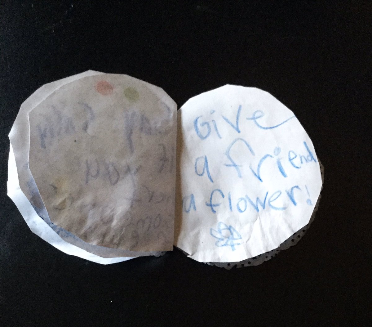 ladyhawkerfinds's tweet photo. @johnpavlovitz #MakeGoodnessTrend
My granddaughter’s doily book of
“Ideas To Be Kind.” https://t.co/uU9vcGzr6k