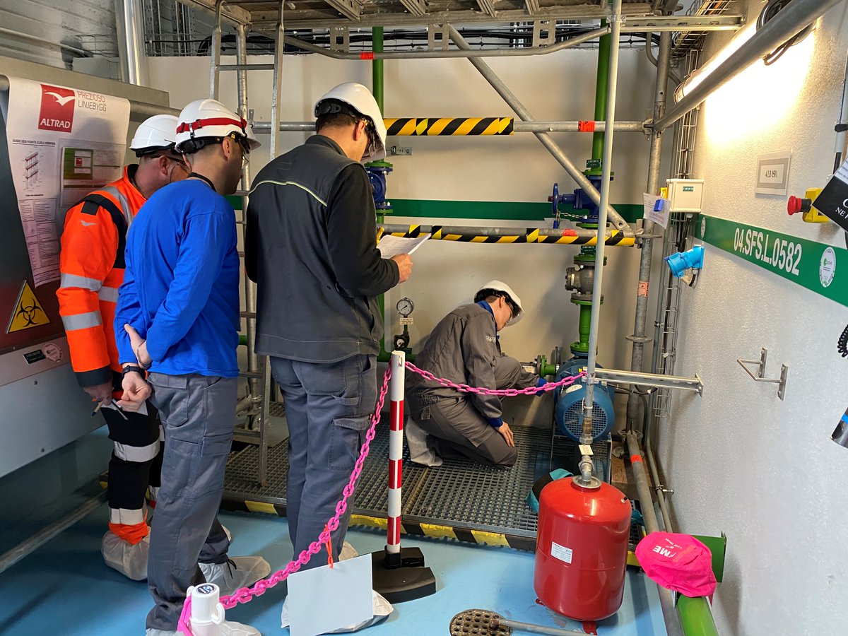 ARP_Nuc's tweet image. Le GIE Atlantique forme des #référents PFI sur #Golfech !
Avec les entreprises : #Axima, #OnetTechnologies, #Fauché, #ENGIECofely , #Omexom et #AltradPresiozo.

#formation #référents #sécurité