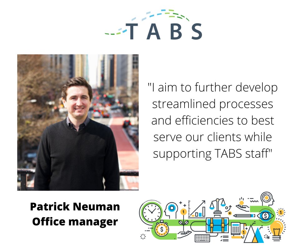Welcome to the team Patrick!
#TABS is proud to introduce our new Office Manager in #NewYork.