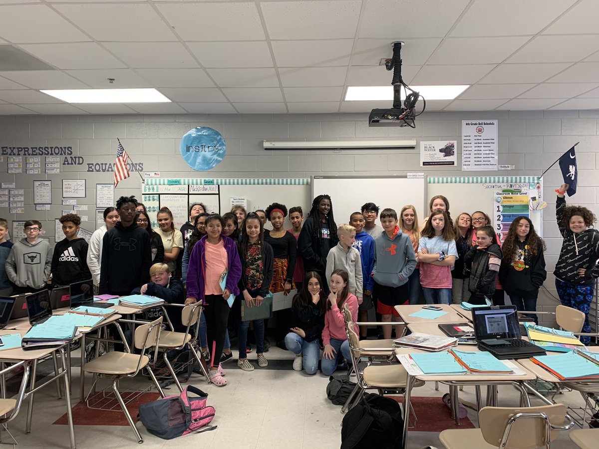 Peer tutoring amongst two honors classes today! It was awesome seeing them work together. @mrsboyd8pi