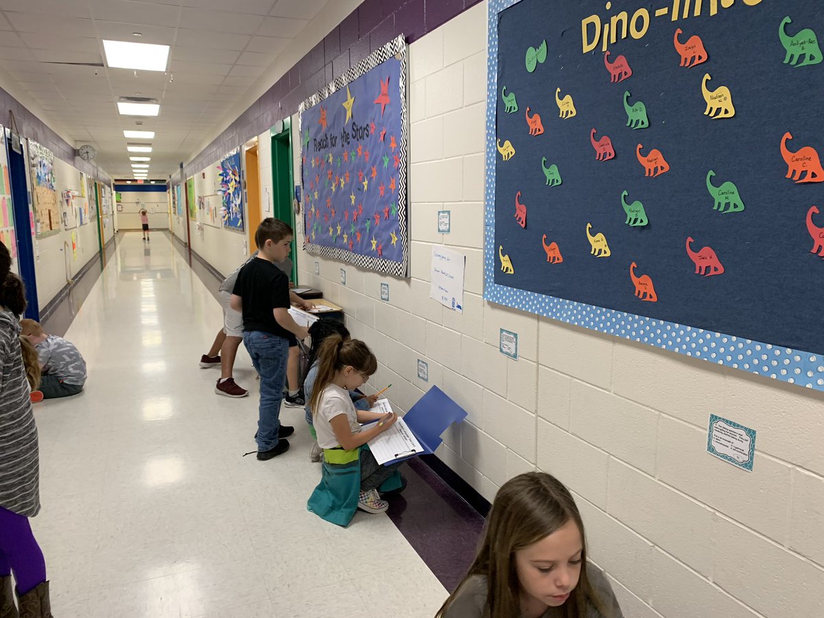 nrandolph62's tweet photo. After learning figurative language we are scooting around the hallway in an innovative teaching activity that allows us to move and check our understanding #ThinkBigLISD @LampasasTCE https://t.co/4NCQEGLm4l