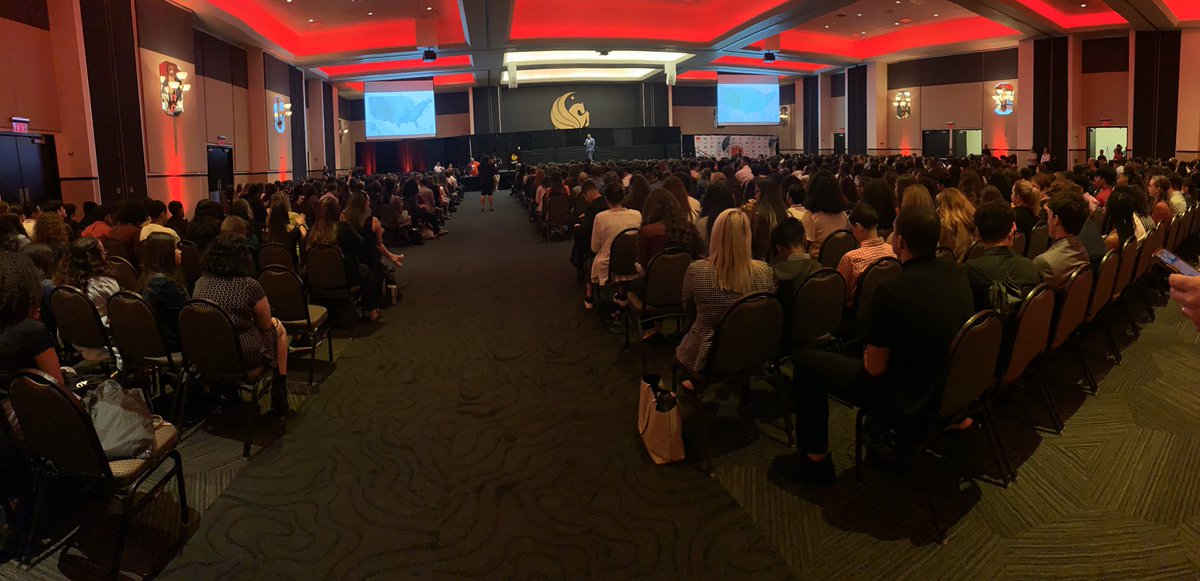 Today our Latinos In Action students from <a href="/LetoLatinos/">Leto Latinos In Action</a> <a href="/WebbMSLIA/">Webb's Latinos In Action</a> @PierceMS008 joined all of the <a href="/latinosinacti0n/">Latinos In Action</a> at UCF for the annual conference 400 students who are leading from the classroom and in the community <a href="/Jeff_Eakins/">Jeff Eakins</a> <a href="/SteveCona/">Steve Cona</a> <a href="/AddisonGDavis/">Addison Davis</a> <a href="/HCPSArea2/">HCPS Area 2</a> @SusanLValdes