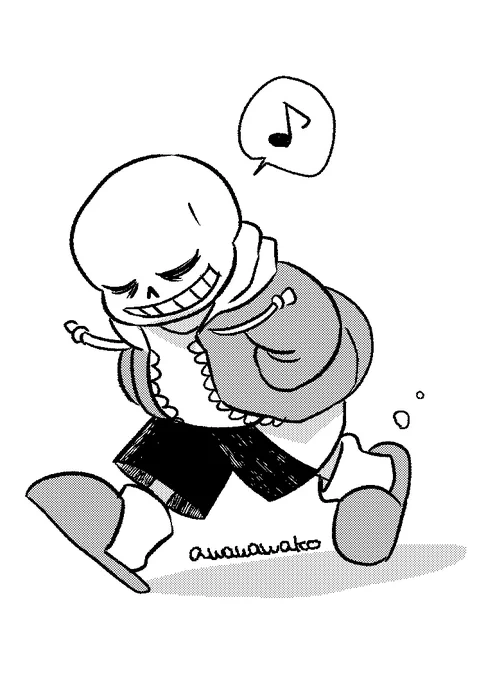 去年upしていたサンズを修正+塗りました。これを描いていた頃は、次の年もアンテの絵を描いているとは思ってなかったのでとても懐かしい。 