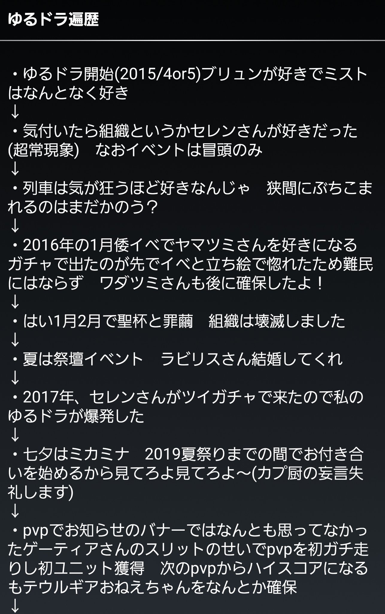 エリーゼ おれのゆるドラn年間 19年の推し限定化えげつなくてわろてた エリーゼ おれのゆるドラn年間 19年の推し限定化えげつなくてわろてた