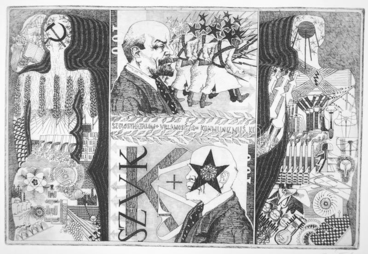 GoulashGuy's tweet photo. The Gábor Pásztor's Lenin art pieces are also personal favourites
Lenin the leader of October
Soviet power+Electrification=Communism https://t.co/3lrfNk31xM