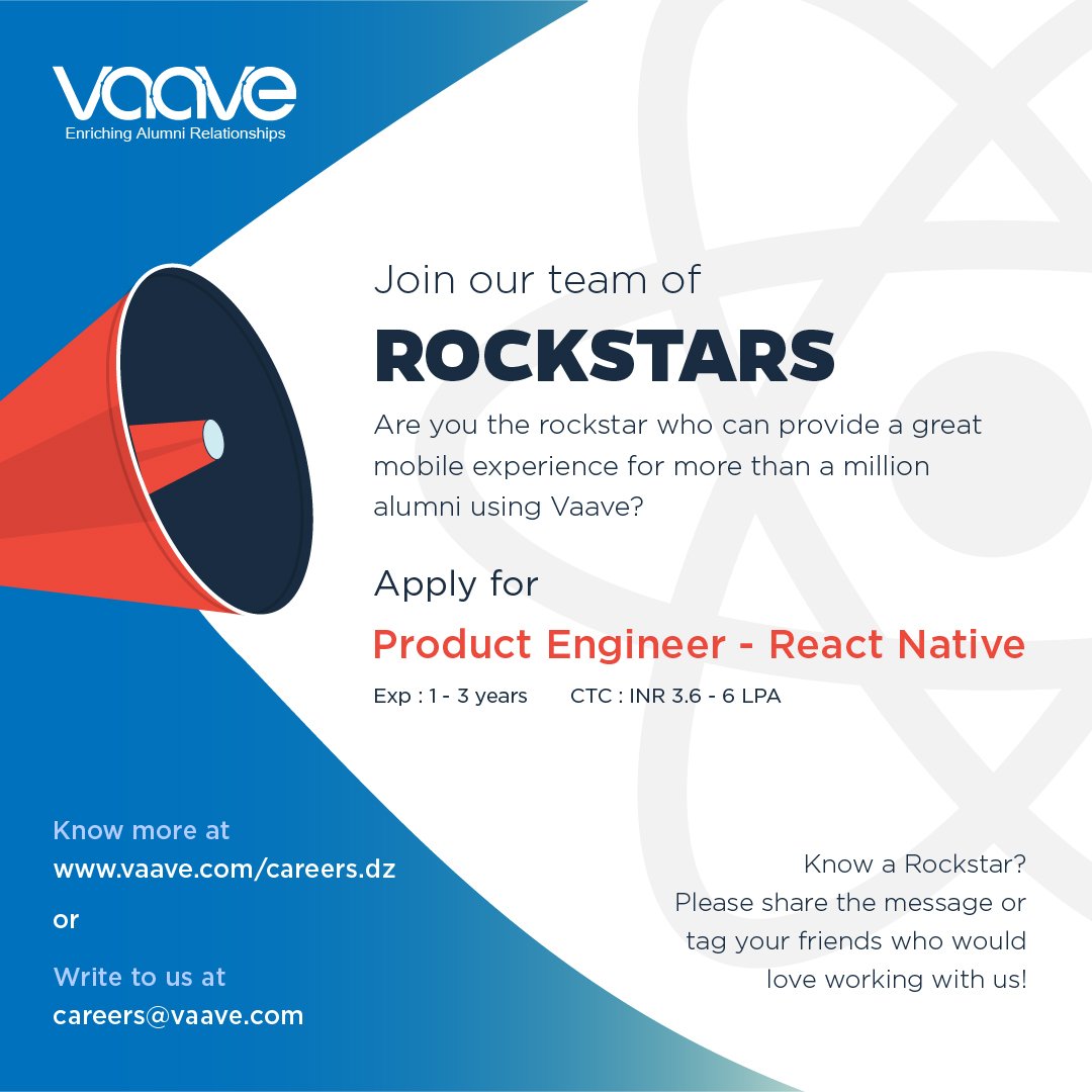 hoopstr_ai's tweet photo. We are #hiring!!!

Wish to be a part of #Vaave ? 

Write to us at careers@vaave.com 😀

#Vaave #SayWow #Joinus #SayVaave #Wearehiring https://t.co/tj3D54estg