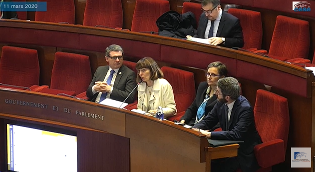 lecese's tweet image. #DirectCESE 
#SNBC #PPE #climat

Anne-Marie Ducroux rappelle la cohérence de l'ensemble des travaux de la section de l'environnement qu'elle préside

Retrouvez les travaux environnement du CESE 👉 bit.ly/39Mlc5i