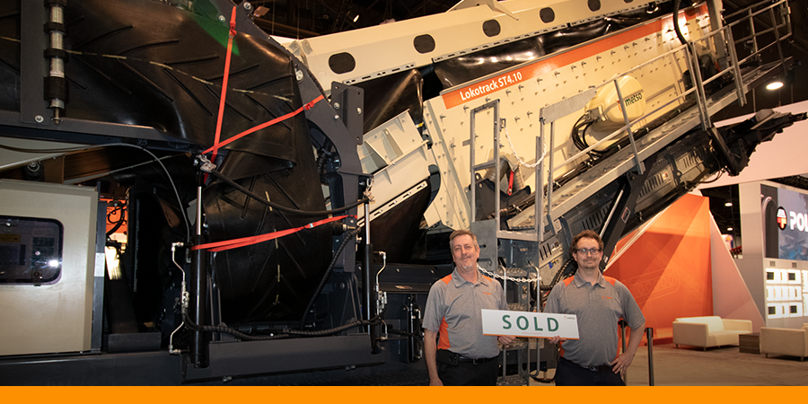 MetsoOfficial's tweet photo. #Metso introduces new large-capacity #Lokotrack ST4.10 mobile screen to North American #aggregate markets: https://t.co/BYXpMxB1hi #MetsoCONEXPO @conexpoconagg #CONEXPOCONAGG https://t.co/rgyXQisPA4