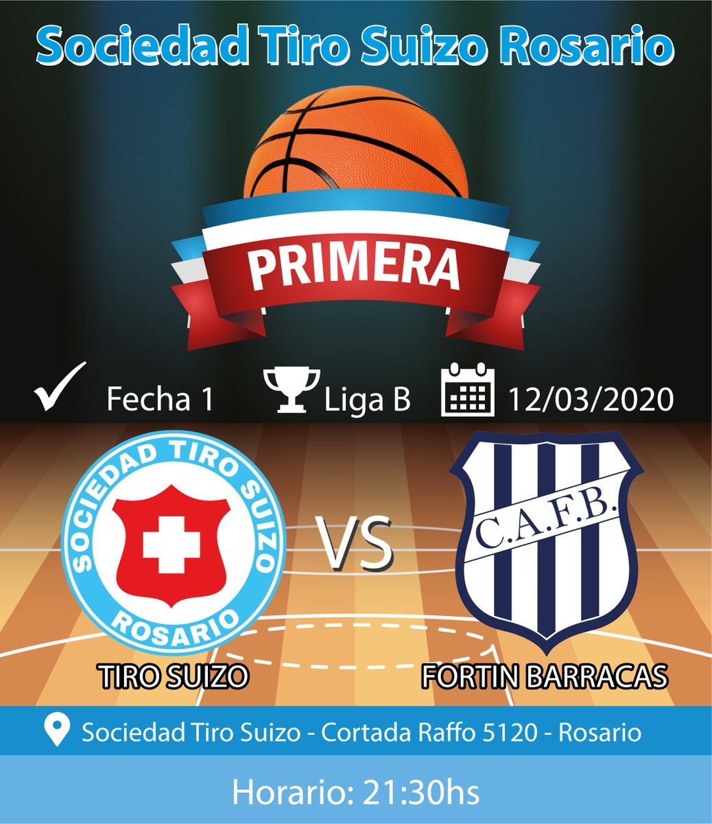 🇱🇺️🏀El día de mañana comienza un nuevo torneo de Primera División en el cual recibiremos al club Fortín Barracas a partir de las 21:30Hs🏀🇱🇺️