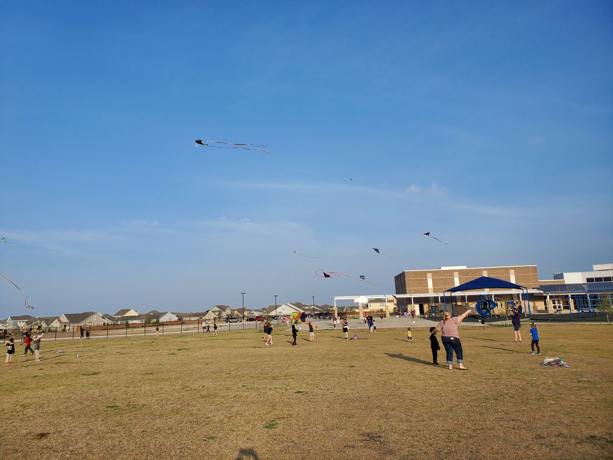 We love flying kites! <a href="/CISDDietz/">Dietz Elementary</a>