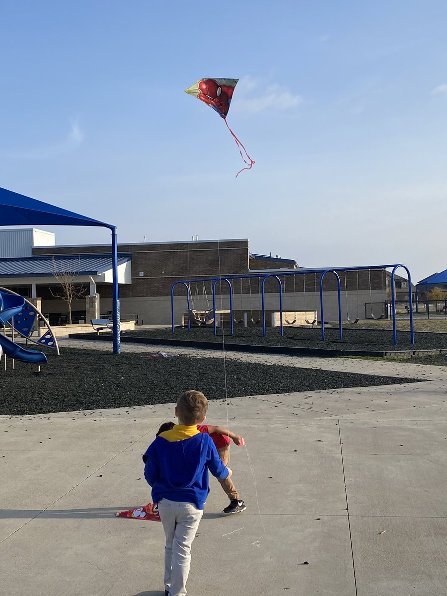 Great day for some kites!! #kiteday2020 <a href="/CISDDietz/">Dietz Elementary</a>