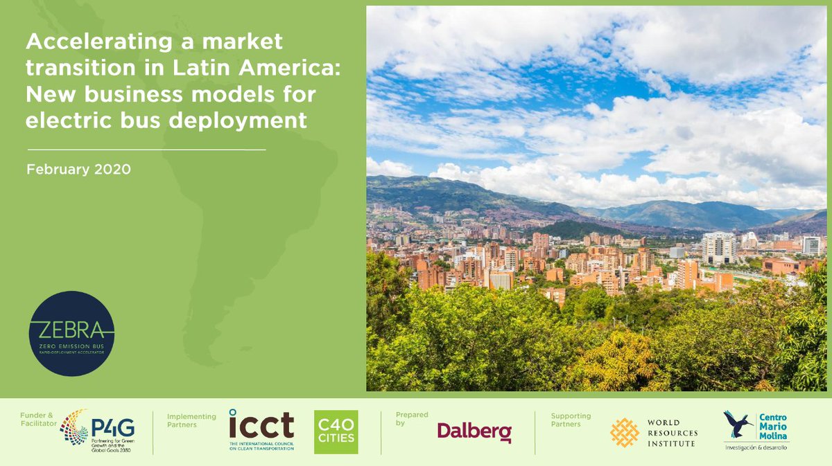P4Gpartnerships's tweet photo. ⚡ A new @P4Gpartnerships funded report, in collaboration with @c40cities and @icct, offers concrete financial &amp; commercial models to help bus operators, investors &amp; govts accelerate the transition to zero emission buses across #LatinAmerica ➡️ https://t.co/NmU4qpAofG https://t.co/9bLn5g1sM1