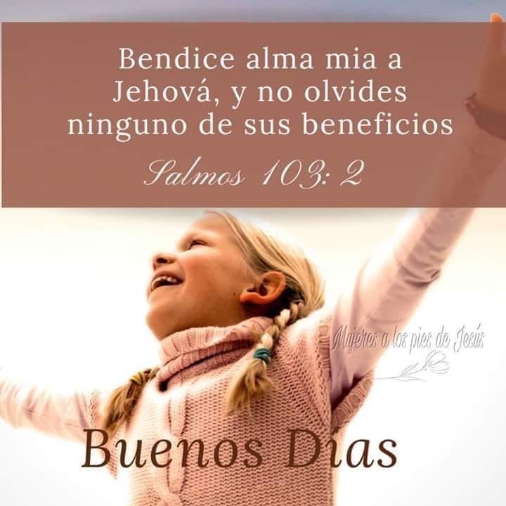 Loren Castillo on X: Salmos 103:2 Alaba, alma mía, al Señor, y no olvides  ninguno de sus beneficios. Amen, mi alma te Alaba Señor!   / X