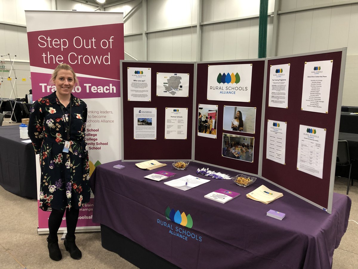 RSA_Teaching's tweet photo. Success at Spring Fair!
Our professional mentors attended the Spring Fair yesterday with lots of information for potential trainees to commence our teacher training from September 2020! If you were unable to attend the event - please contact @RSA_Teaching for more information https://t.co/nmGIs2vJSF