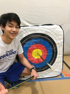 ChromyThompson's tweet photo. All smiles when you hit a Bullseye in Archery! @FMS_PE @FMS_BCPS @sports_fms https://t.co/2SzoiPlIcP