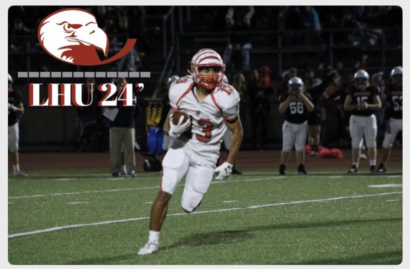CJMoreno5's tweet photo. Excited to announce I will be continuing my academic and athletic career at LHU🦅 @JohnKelling37 @LHUFootball https://t.co/Ki1CGazISC