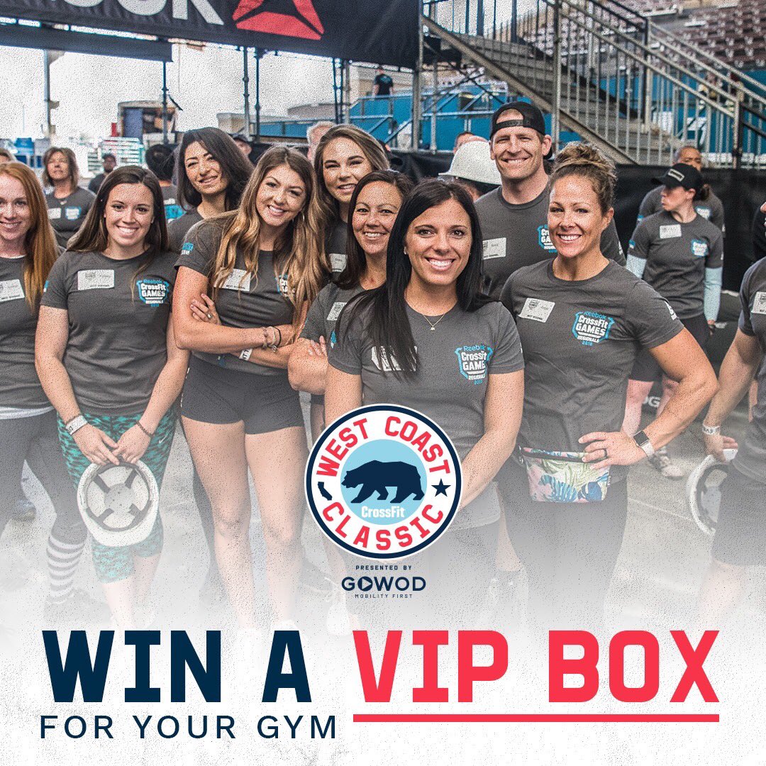 thewcclassic's tweet photo. Did you miss this?? WIN a VIP box experience for your gym at the West Coast Classic March 20-22.

Be one of the top 3 gyms in numbers of volunteers registered for WCC weekend.

Tell everyone at your gym to go to our website &amp;!get themselves signed up to volunteer!

📸 @Alex_Tubbs https://t.co/PFjZqMhjhw
