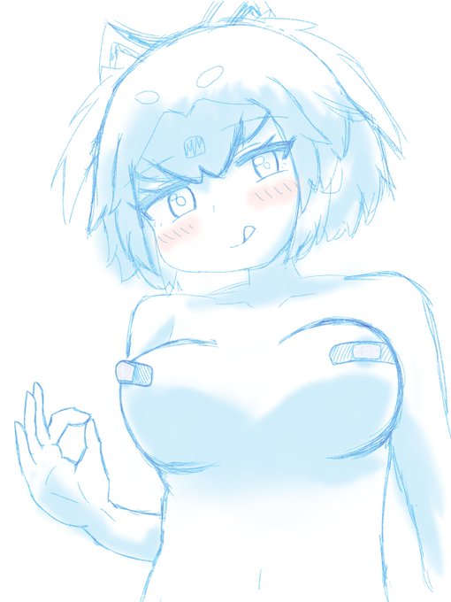 服着せる前のラフレッパイちゃん... 