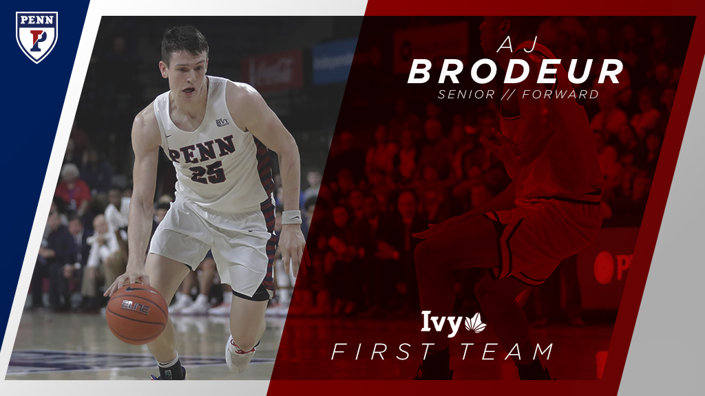 PennMBB's tweet photo. In addition to being the 17th @IvyLeague Player of the Year in program history, AJ also was a unanimous selection for first-team All-Ivy for the third straight year, making him the first three-time first-teamer since Zack Rosen and just the 11th in program history. #Whānau https://t.co/w2HA9YBy2u