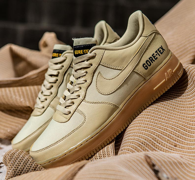 nike air force 1 gore tex team gold