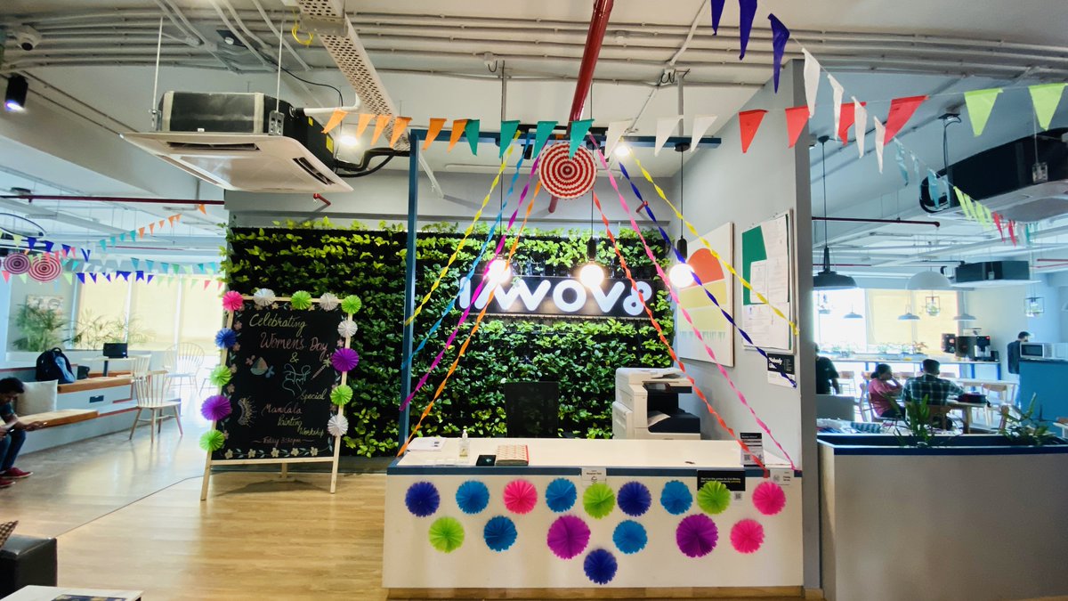 innov8cowork's tweet photo. Playing Holi the Innov8 way! 🥳
#HoliCelebrations #Innov8Coworking #LifeAtInnov8 #RevolutioniseWork https://t.co/YzfnYqos9M