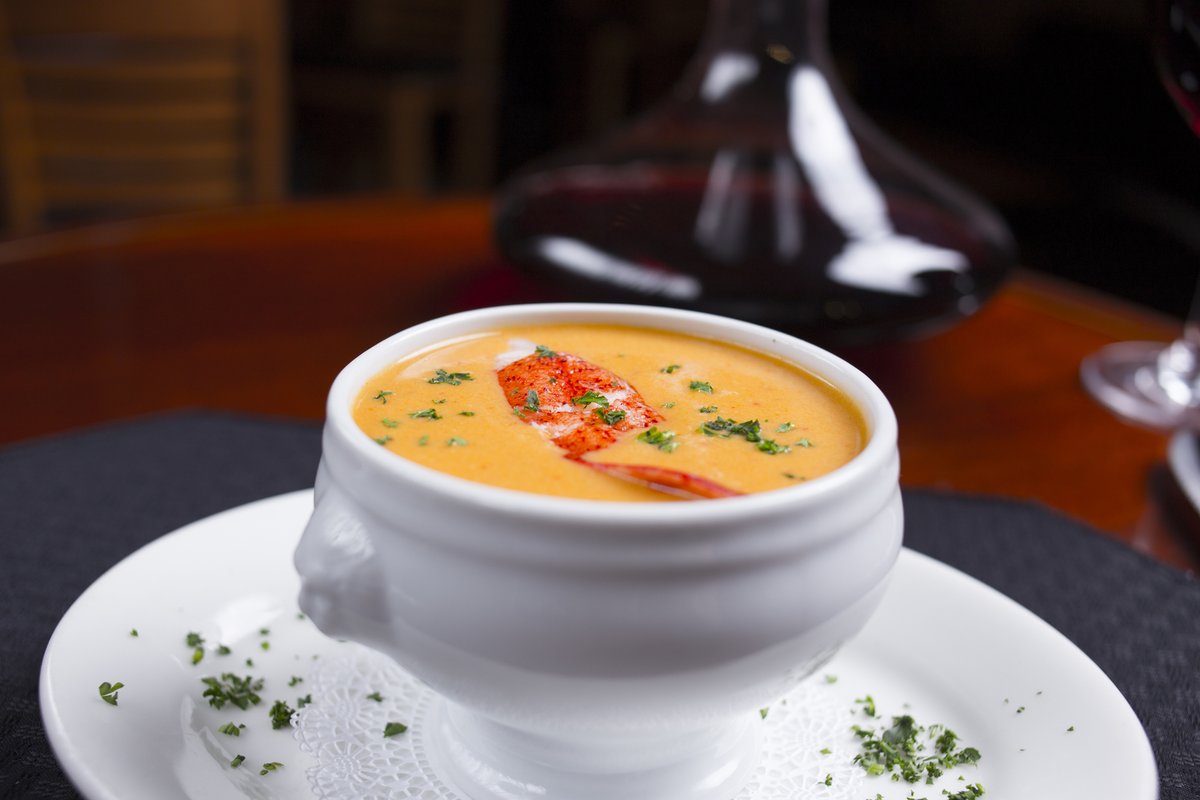 KirbysSteaks's tweet photo. Our rich and creamy Lobster Bisque hits the spot everytime. 

#FreshIsBest #TheWoodlands #StoneOakTXFoodie #SouthLakeFoodie #WinStarCasino #Kirbys #PrimeSteakhouse https://t.co/ZdRn65IbXD