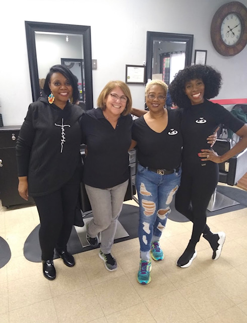 IWHatlanta's tweet photo. Time for a makeover!
Our residents were pampered by the amazing stylists at Favor Hair Studio: https://t.co/BMcGPmR0Yf
Thanks to the National Council on Family &amp; Domestic Violence for arranging this!

#stopdomesticviolence #makeover #shorthairdontcare #beautiful https://t.co/xPeADJBsVu