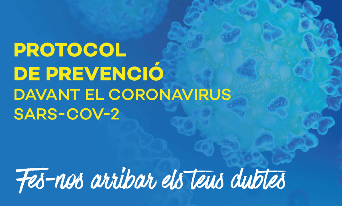 Pimec's tweet photo. Tens algun dubte sobre el #Covid19? Fes-nos arribar les teves preguntes i consulta el protocol de prevenció. #Coronavirus

👉 https://t.co/JTJ4fDP73B https://t.co/jjhRRkVAZ5