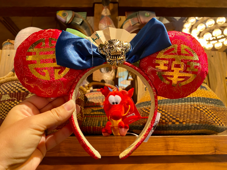 えーーまさかのムーランカチューシャ∑(ﾟДﾟ) ほしい❤️❤️❤️❤️❤️