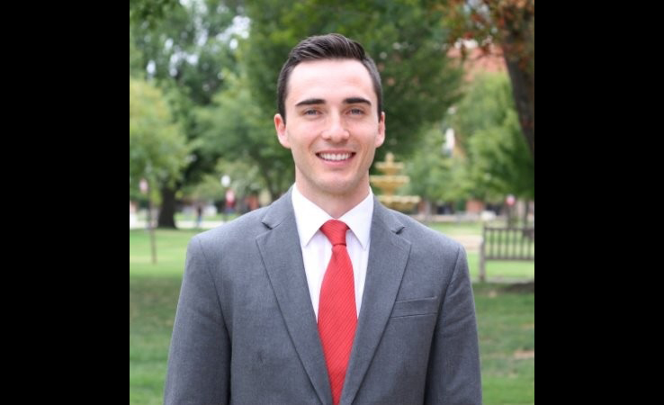 OUPriceCollege's tweet photo. Congrats to Thomas Kelemen for receiving the Provost’s Certificate of Distinction in Teaching, which honors the hard work and dedication of outstanding graduate students who teach at OU. #PurposeofPrice #PriceForward https://t.co/mneX6eyTTu