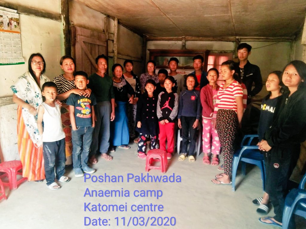 SbpSenapati's tweet photo. Anemia talk carried out across Senapati district to address Anaemia amongst adolescents and pregnant women.
#PoshanPakhwada2020
#POSHANAbhiyaan
@MinistryWCD @tini_tatatrusts @SPreraks @SPreraksNE @POSHAN_Official @ManipurPoshan @health_manipur @BanteeKonthouj1 @Vumlunmang https://t.co/ZcY3vHmN06