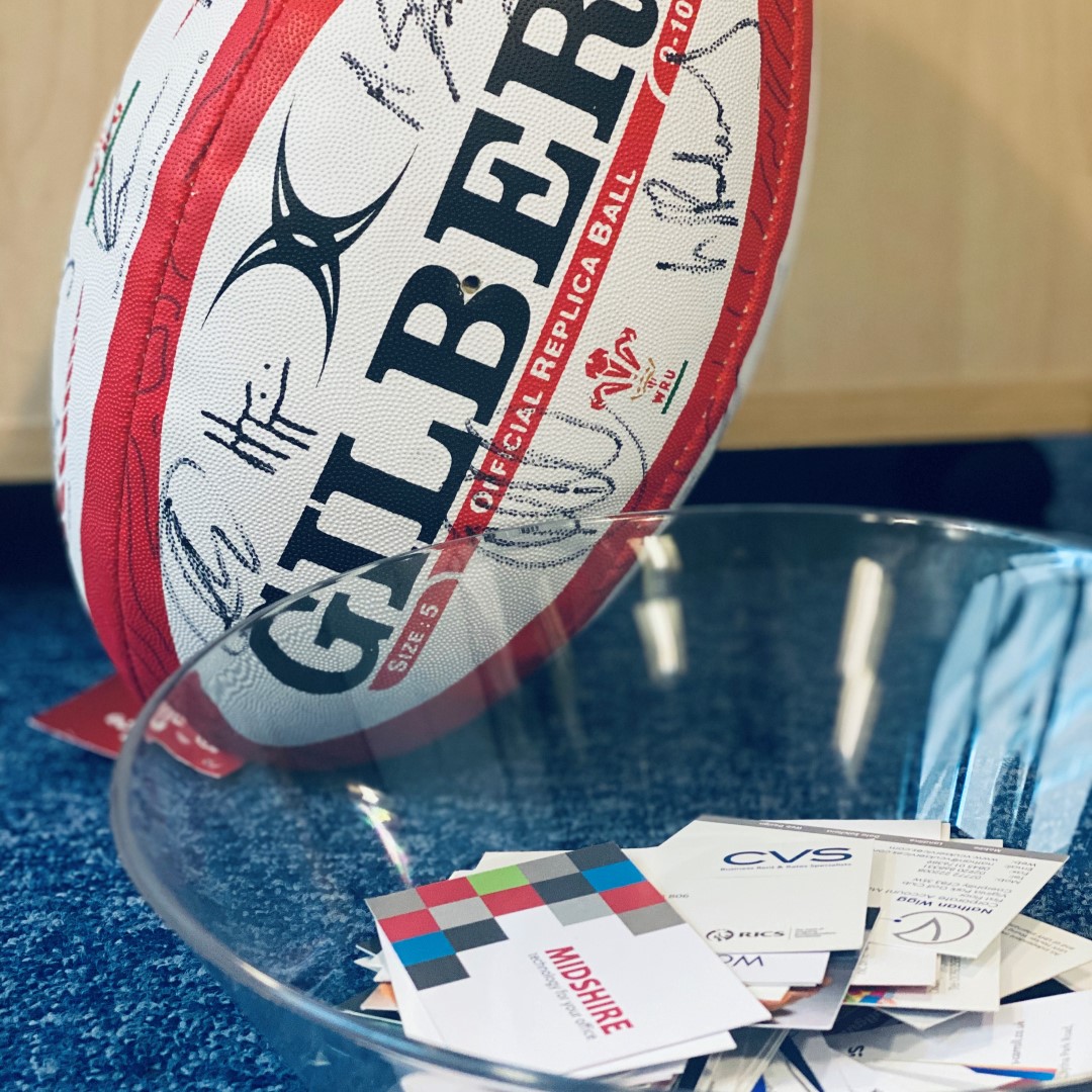 If you are coming to our budget breakfast tomorrow, don't forget to bring your business card to be in with a chance of winning a rugby ball signed by the Welsh Rugby Team! 

#BudgetBreakfast #Budget2020