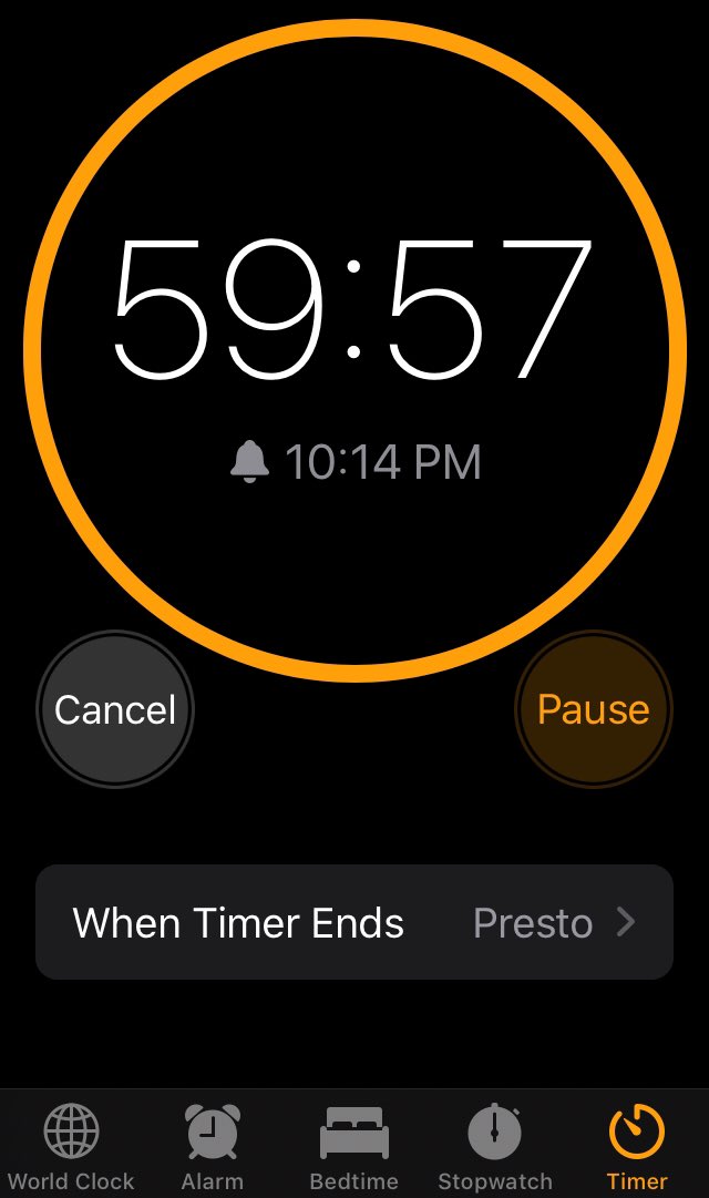 1-hour Timer