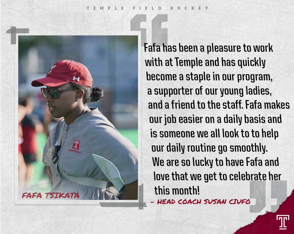 Happy #NationalAthleticTrainingMonth to the AMAZING Fafa Tsikata!
