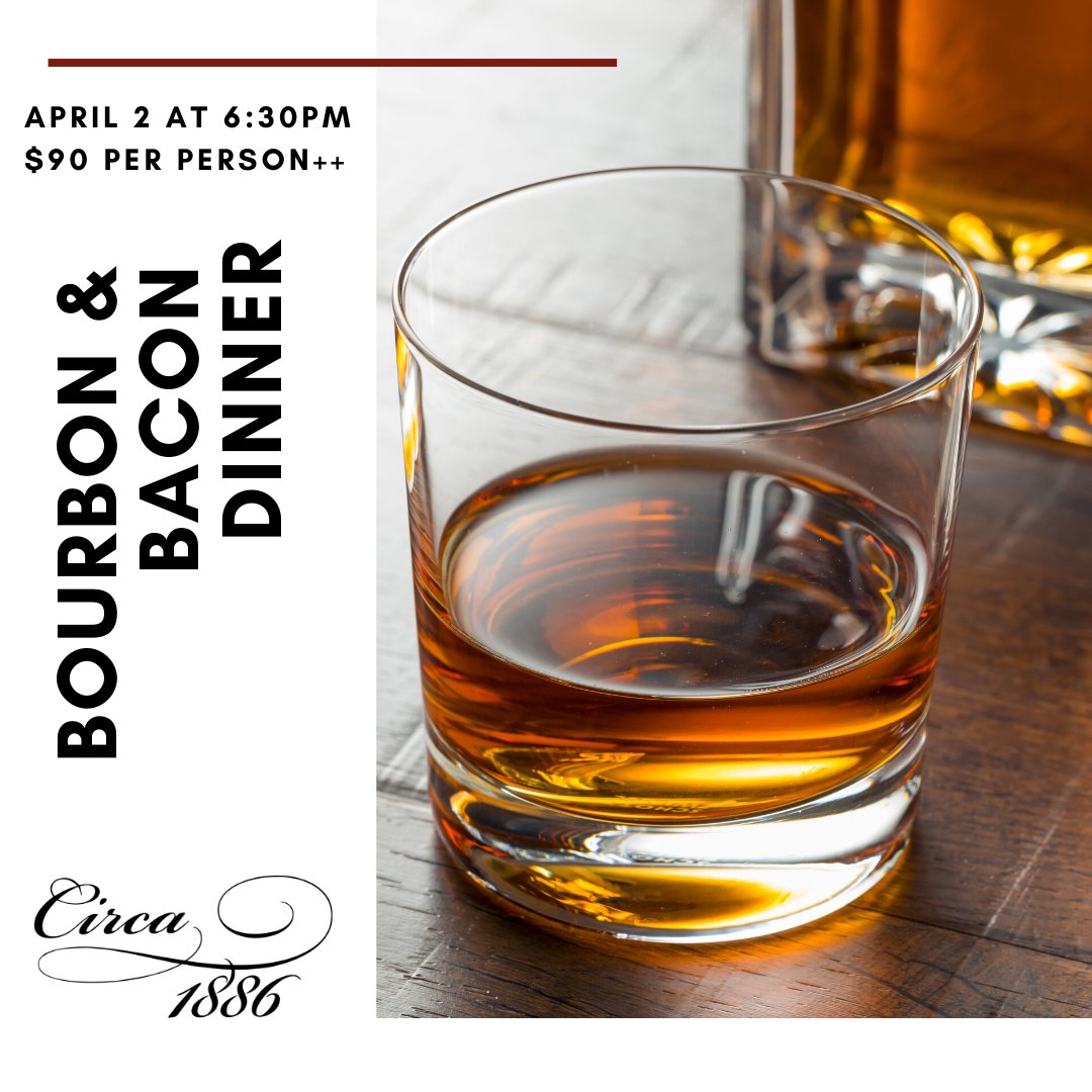 Join Chef Marc Collins for an informal and fun evening. The dinner kicks off with a reception on the patio followed by a four-course dinner inspired by bourbon cocktail recipes. Call 843.853.7828 to reserve your table.