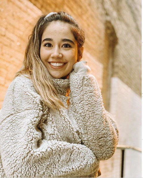PoofApparel's tweet photo. @hodgesalyssa is keeping calm and cozy until Spring arrives! https://t.co/Nh1U54mvQr
